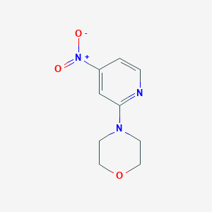 molecular formula C9H11N3O3 B8662804 4-(4-Nitropyridin-2-yl)morpholine 