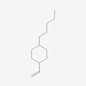 molecular formula C13H24 B8662921 trans-1-Pentyl-4-vinyl-cyclohexane 