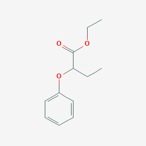 molecular formula C12H16O3 B8662923 Ethyl 2-phenoxybutanoate CAS No. 56149-37-2