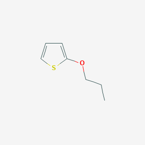 molecular formula C7H10OS B8662981 2-Propoxythiophene CAS No. 58386-02-0