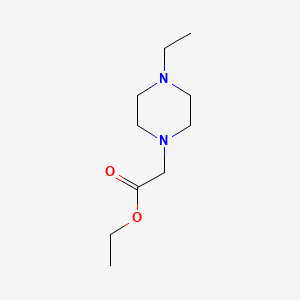 molecular formula C10H20N2O2 B8663080 Ethyl (4-ethylpiperazin-1-yl)acetate CAS No. 24636-94-0