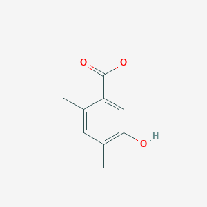 molecular formula C10H12O3 B8663226 Methyl 5-hydroxy-2,4-dimethylbenzoate 