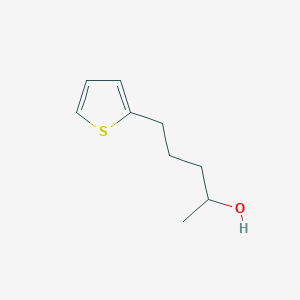 2-(4-Hydroxypentyl)thiophene