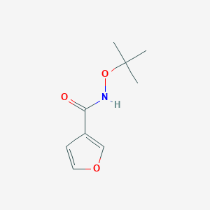 molecular formula C9H13NO3 B8663302 3-(t-Butoxycarbamoyl)furan 