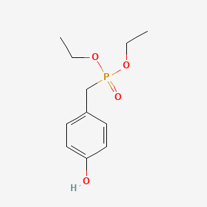 molecular formula C11H17O4P B8663852 Diethyl [(4-hydroxyphenyl)methyl]phosphonate CAS No. 3173-38-4