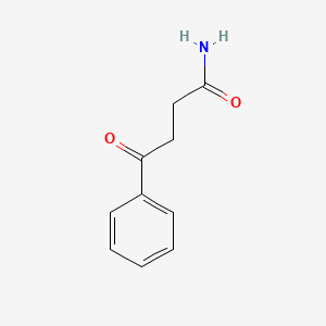molecular formula C10H11NO2 B8663866 4-Oxo-4-phenylbutanamide 
