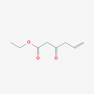 molecular formula C8H12O3 B8663881 Ethyl 3-oxohex-5-enoate CAS No. 121772-39-2