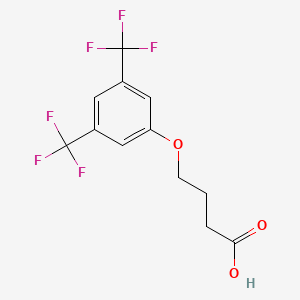 Butanoic acid, 4-[3,5-bis(trifluoromethyl)phenoxy]-