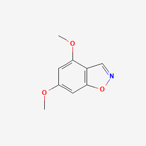 molecular formula C9H9NO3 B8664073 4,6-Dimethoxy-1,2-benzisoxazole 