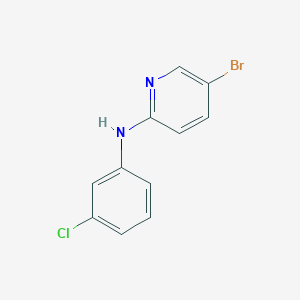 molecular formula C11H8BrClN2 B8664078 (5-Bromo-pyridin-2-yl)-(3-chlorophenyl)-amine 