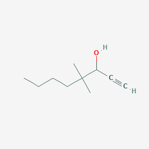 4,4-Dimethyl-1-octyn-3-ol