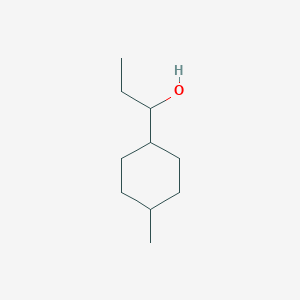 molecular formula C10H20O B8664182 1-(4-Methylcyclohexyl)propan-1-ol 