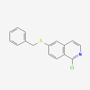 6-(Benzylthio)-1-chloroisoquinoline