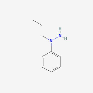 molecular formula C9H14N2 B8664230 1-Phenyl-1-propylhydrazine CAS No. 61715-74-0