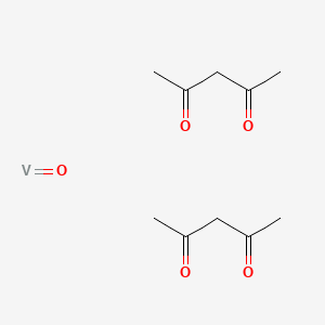 molecular formula C10H16O5V B8664234 bis(2,4-pentanedionato)oxovanadium (IV) 