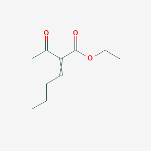 Ethyl 2-acetyl-2-hexenoate