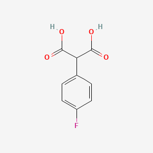 molecular formula C9H7FO4 B8664245 2-(4-Fluorophenyl)malonic acid 