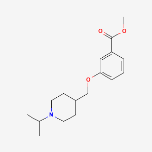 3-(1-Isopropyl-piperidin-4-ylmethoxy)-benzoic acid methyl ester