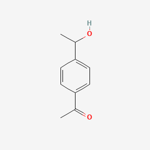 1-[4-(1-Hydroxyethyl)phenyl]ethan-1-one