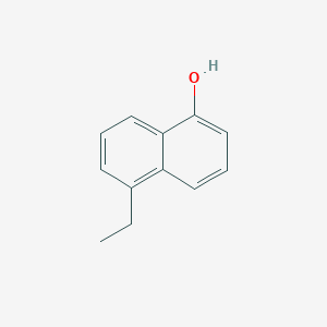 molecular formula C12H12O B8664344 5-Ethylnaphthalen-1-ol CAS No. 61982-95-4