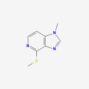 1-methyl-4-(methylthio)-1H-imidazo[4,5-c]pyridine