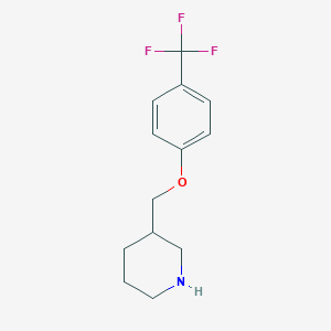 3-(4-Trifluoromethyl-phenoxymethyl)-piperidine