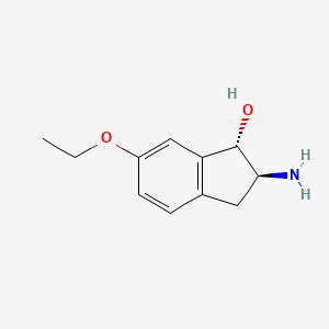 (1S,2S)-2-Amino-6-ethoxy-2,3-dihydro-1H-inden-1-ol