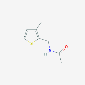 N-[(3-Methylthiophen-2-yl)methyl]acetamide