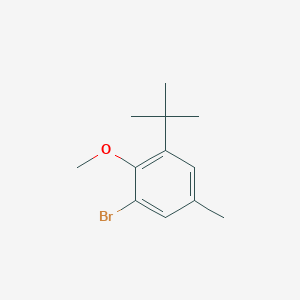 1-Bromo-3-tert-butyl-2-methoxy-5-methylbenzene