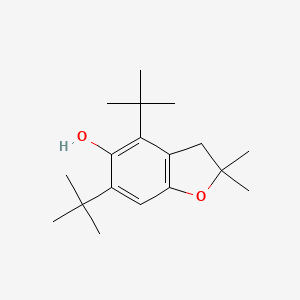 4,6-Di-t-butyl-5-hydroxy-2,2-dimethyl-2,3-dihydrobenzofuran