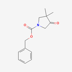 Benzyl 3,3-dimethyl-4-oxopyrrolidine-1-carboxylate