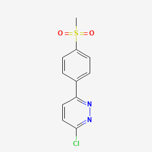 3-Chloro-6-[4-(methanesulfonyl)phenyl]pyridazine