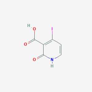 molecular formula C6H4INO3 B8664812 2-Hydroxy-4-iodonicotinic acid 