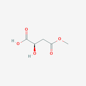 molecular formula C5H8O5 B8664934 (R)-3-(methoxycarbonyl)-2-hydroxypropanoic acid 
