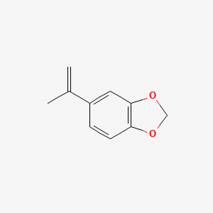 molecular formula C10H10O2 B8665026 1,3-Benzodioxole, 5-(1-methylethenyl)- CAS No. 119055-67-3