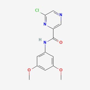 6-chloro-N-(3,5-dimethoxyphenyl)pyrazine-2-carboxamide