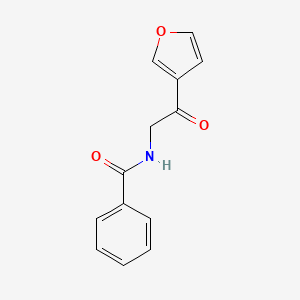 N-(2-(Furan-3-yl)-2-oxoethyl)benzamide