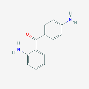 molecular formula C13H12N2O B086652 2,4'-二氨基二苯甲酮 CAS No. 14963-42-9
