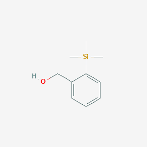 molecular formula C10H16OSi B8665203 (2-(Trimethylsilyl)phenyl)methanol CAS No. 17876-97-0