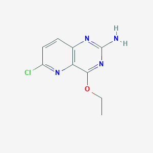 B8665306 6-Chloro-4-ethoxypyrido[3,2-d]pyrimidin-2-amine CAS No. 917757-97-2
