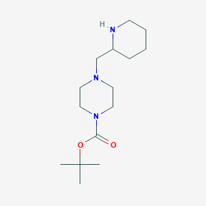 4-Piperidin-2-ylmethylpiperazine-1-carboxylic acid tert-butyl ester