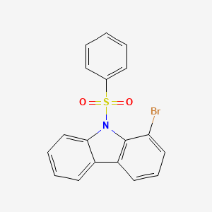 9-benzenesulfonyl-1-bromo-9H-carbazole