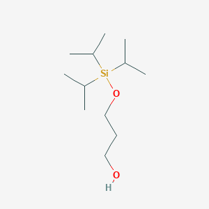 1-Propanol, 3-[[tris(1-methylethyl)silyl]oxy]-