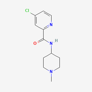 4-chloro-N-(1-methylpiperidin-4-yl)picolinamide