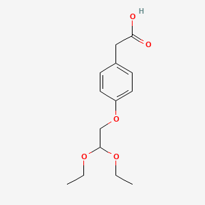 4-[(2,2-Diethoxy)ethoxy]phenylacetic acid