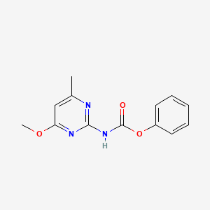 Phenyl (4-methoxy-6-methylpyrimidin-2-yl)carbamate