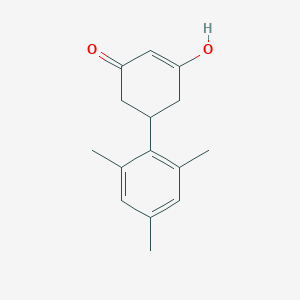 molecular formula C15H18O2 B8665909 3-Hydroxy-5-mesitylcyclohex-2-en-1-one CAS No. 87821-74-7