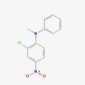 molecular formula C13H11ClN2O2 B8665917 (2-Chloro-4-nitro-phenyl)-methyl-phenyl-amine 