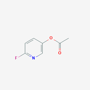 molecular formula C7H6FNO2 B8665952 3-Acetoxy-6-fluoropyridine 