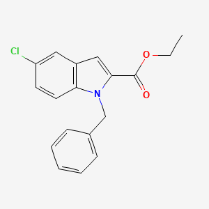 Ethyl 1-benzyl-5-chloroindole-2-carboxylate